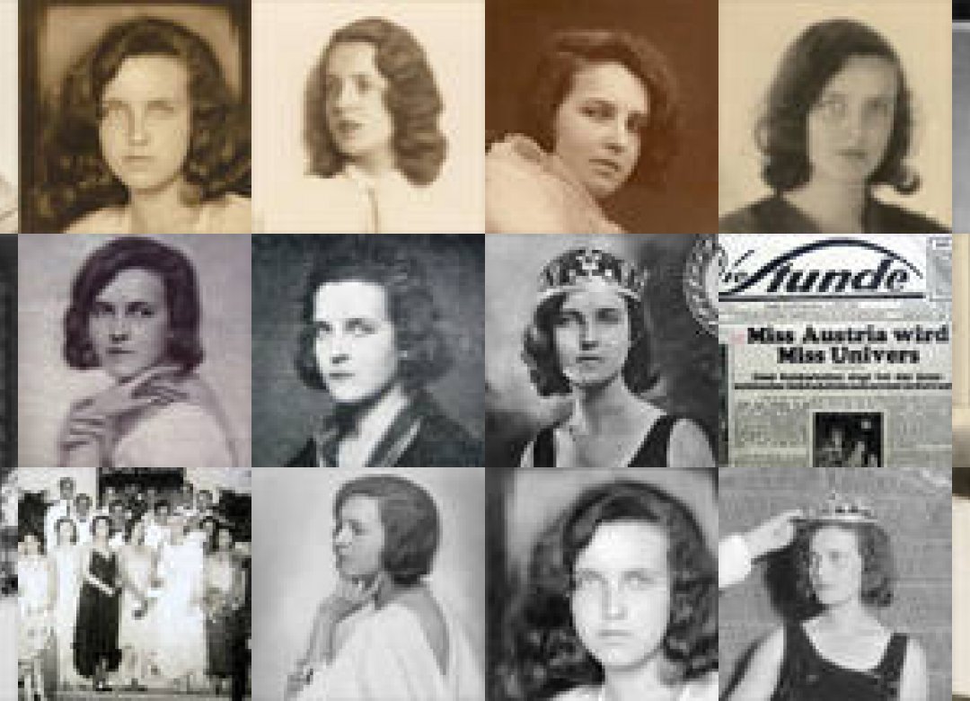 Miss Universe 1929  - Lisl Goldarbeiter. A Queen In Wien