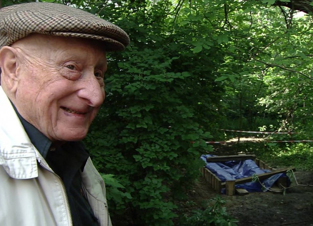 Two Rembrandts in the Garden