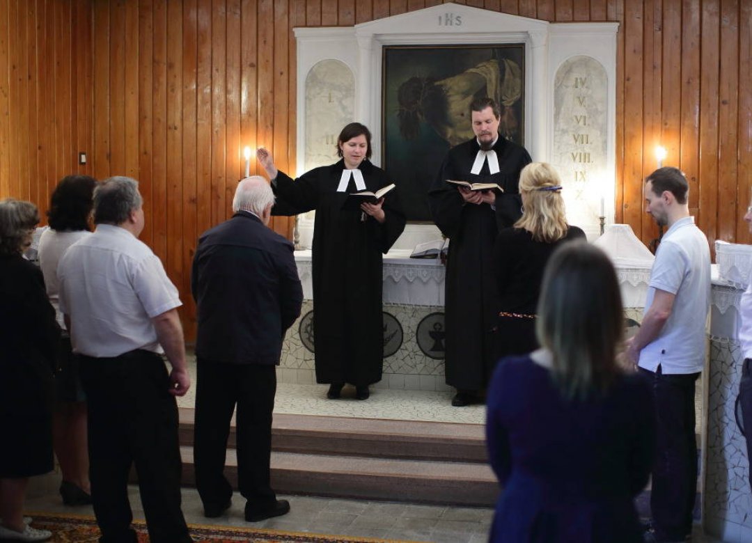 The pastor of Mandák House